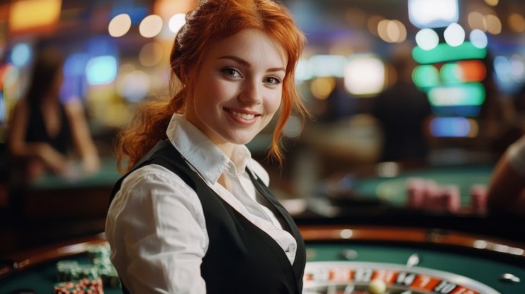 Tampilan interaktif permainan sports betting dan live casino dalam satu layar dengan grafik menarik